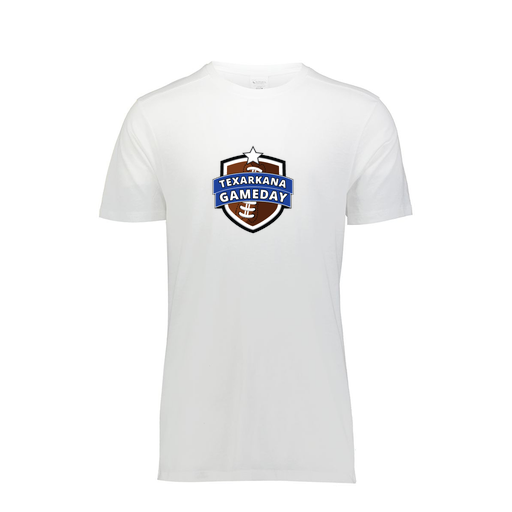 [FTSCUBWH-AS-LOGO1] Decker Men's Tri-Blend T-Shirt - Short Sleeve (Adult S, White, Logo 1)