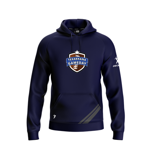 [FOLHSMNV-YXS-LOGO1] Decker Summit Hoodie (Youth XS, Navy, Logo 1)