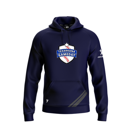[FOLHSMNV-YXS-LOGO3] Decker Summit Hoodie (Youth XS, Navy, Logo 3)