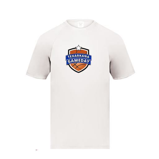 [2790.005.S-LOGO2] Men's Smooth Sport T-Shirt (Adult S, White, Logo 2)
