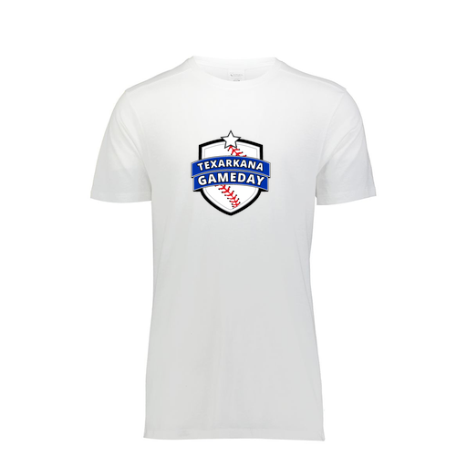 [FTSCUBWH-YS-LOGO3] Decker Youth Tri-Blend T-Shirt - Short Sleeve (Youth S, White, Logo 3)