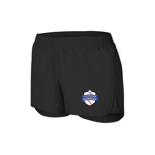 [2430.080.XS-LOGO3] Women's Performance Shorts (Female Adult XS, Black, Logo 3)
