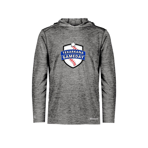 [FOLHCGBK-AS-LOGO3] Decker Men's Charge Hoodie (Adult S, Black, Logo 3)