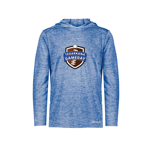 [FOLHCGRY-AS-LOGO1] Decker Men's Charge Hoodie (Adult S, Royal, Logo 1)