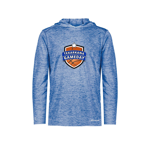 [FOLHCGRY-AS-LOGO2] Decker Men's Charge Hoodie (Adult S, Royal, Logo 2)