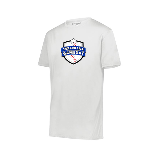 [222818.005.S-LOGO3] Men's Movement Dri Fit Shirt (Adult S, White, Logo 3)