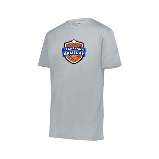 [222818.099.S-LOGO2] Men's Movement Dri Fit Shirt (Adult S, Silver, Logo 2)